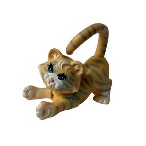 Vintage Littlest Pet‎ Shop Zoo Tiger Baby Cub Nursery Kenner 1993 Collectible G1